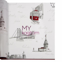 İthal Duvar Kağıdı İstanbul 2926 - Süs İstanbul 5 m²