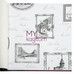 İthal Duvar Kağıdı İstanbul 2934 - Süs İstanbul 5 m²