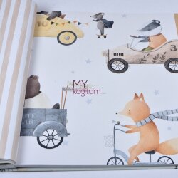 İthal Duvar Kağıdı Kids World II 301878 - Rasch Kids World II 5 m²