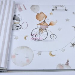 İthal Duvar Kağıdı Kids World II 301922 - Rasch Kids World II 5 m²