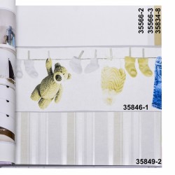 İthal Duvar Kağıdı Little Stars 35844-1 - 4