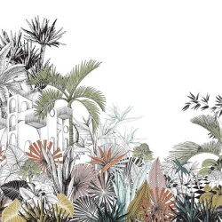 İthal Duvar Kağıdı Tropical House 688146 Poster - Rasch Tropikal House 5 m²