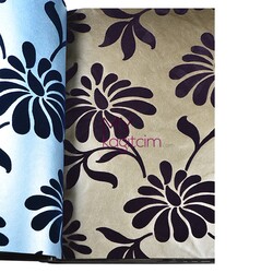 Kadife Flock Duvar Kağıdı 19421 - 1