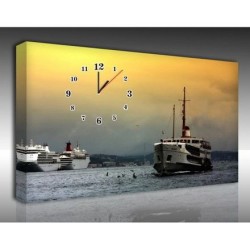 Mykağıtcım Kanvas Saat 70x50 cm - kanvas saat istanbul 70-50 (6)
