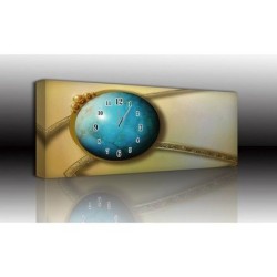 Mykağıtcım Kanvas Saat 90x30 cm - kanvas saat panoramik 90-30 (29)