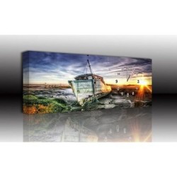 Mykağıtcım Kanvas Saat 90x30 cm - kanvas saat panoramik 90-30 (9)