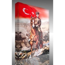 Kanvas Tablo Atatürk - Kanvas Tablo 01108