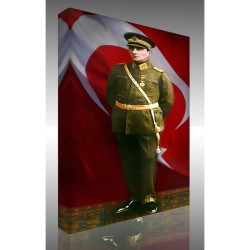 Kanvas Tablo Atatürk - Kanvas Tablo 01111