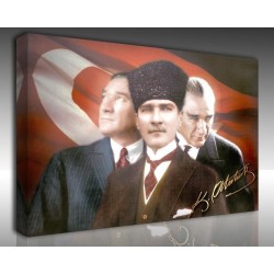 Kanvas Tablo Atatürk - Kanvas Tablo 00103
