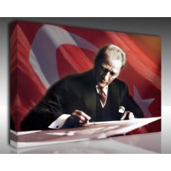 Kanvas Tablo Atatürk - Kanvas Tablo 00100