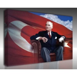 Kanvas Tablo Atatürk - Kanvas Tablo 00096
