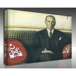Kanvas Tablo Atatürk - Kanvas Tablo 00094
