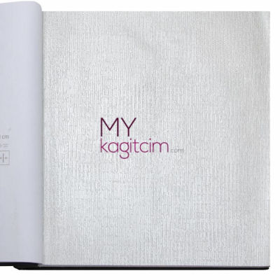 Kırık Beyaz Düz Kabartmalı Vinil Duvar Kağıdı Bossini 2209-02