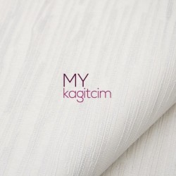 Kırık Beyaz Yağmur Düz Vinil Duvar Kağıdı Royal Port 8809-01 - 2