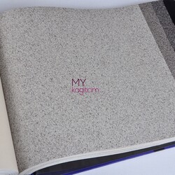 Adawall Alfa 16,5 m² - Mantar Desen Orta Gri Vinil Duvar Kağıdı Alfa 3713-4
