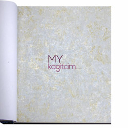 Decowall Lucca 10 m² - Mavi Karışık Sıva Vinil Duvar Kağıdı Lucca 9908-05