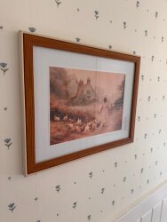 Mavi Laleli Duvar Kağıdı my-0004 - 5