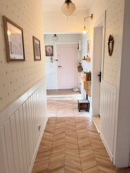 Mavi Laleli Duvar Kağıdı my-0004 - 6