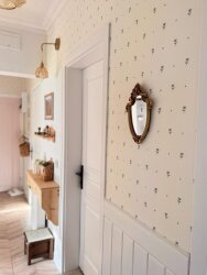 Mavi Laleli Duvar Kağıdı my-0004 - 8