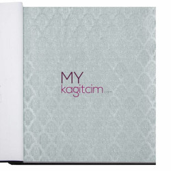 Decowall Bossini 10 m² - Mavi Ufak Damask Vinil Duvar Kağıdı Bossini 2208-01
