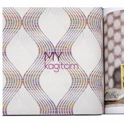 Pembe Geometrik Vinil Duvar Kağıdı Royal Port 8807-01 - Decowall Royal Port 16,5 m²