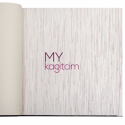 Pembe Yağmur Düz Vinil Duvar Kağıdı Royal Port 8809-05 - Decowall Royal Port 16,5 m²