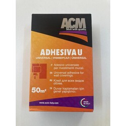 Duvar Kağıdı Yapıştırıcıları - Acm Adhesiva U Duvar Kağıdı Tutkalı 250 gr