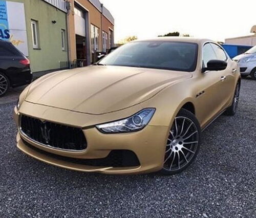 Simli Araç Kaplama Folyosu Oracal 970 Glossy (Parlak) 091 Gold