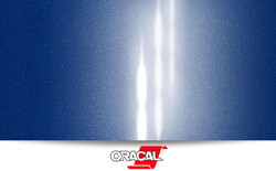 Oracal Cast 970 Glossy - Simli Araç Kaplama Folyosu Oracal 970 Glossy (Parlak) 192 Deep Blue Metallic