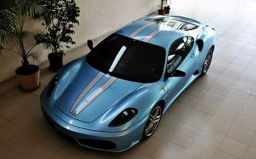 Simli Araç Kaplama Folyosu Oracal 970 Glossy (Parlak) 195 Dove Blue Metallic