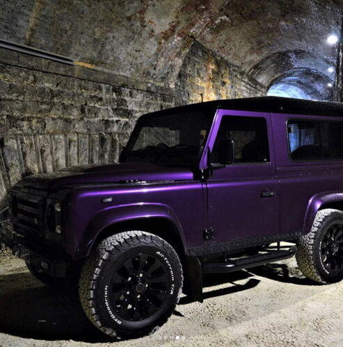 Simli Araç Kaplama Folyosu Oracal 970 Glossy (Parlak) 406 Violet Metallic