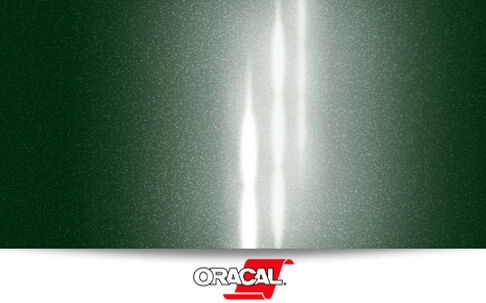 Simli Araç Kaplama Folyosu Oracal 970 Glossy (Parlak) 677 Fir Green Metallic
