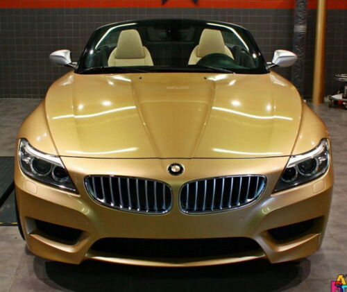 Simli Araç Kaplama Folyosu Oracal 970 Glossy (Parlak) 922 Brass