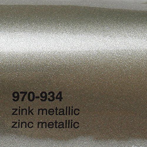 Simli Araç Kaplama Folyosu Oracal 970 Glossy (Parlak) 934 Zinc Metallic
