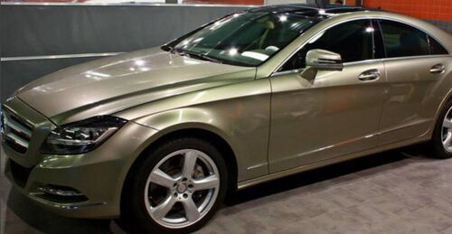 Simli Araç Kaplama Folyosu Oracal 970 Glossy (Parlak) 934 Zinc Metallic