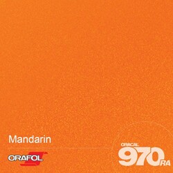 Oracal Cast 970 Glossy Special Shift Effect - Simli Araç Kaplama Folyosu Oracal 970 Glossy (Parlak) 300 Mandarin