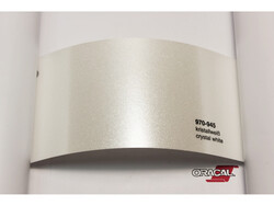 Oracal Cast 970 Glossy Special Shift Effect - Simli Araç Kaplama Folyosu Oracal 970 Glossy (Parlak) 945 Crystal White