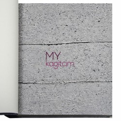 Duka İnception 16,5 m² - Sıva Koyu Gri Duvar Kağıdı İnception Solo 71135-2