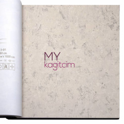 Decowall Bossini 10 m² - Somon Pembe Sıva Beton Vinil Duvar Kağıdı Bossini 2214-02