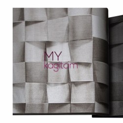 Adawall Anka 16,5 m² - Tasarim Yerli Duvar Kağıdı 3d Parlak Gri Anka 1615-1