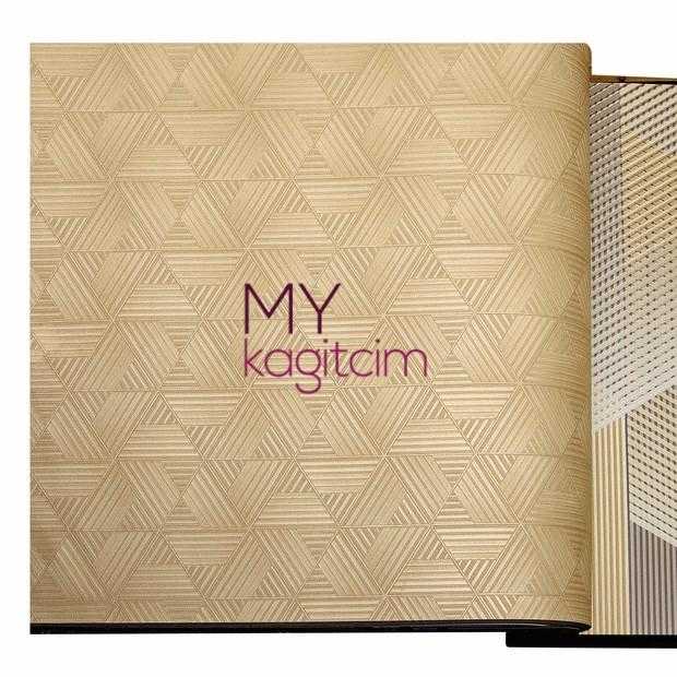 Tasarim Yerli Duvar Kağıdı Geometrik Ucgen Koyu Krem Anka 16163 Tasarim Yerli Duvar Kağıdı Geometrik Ucgen Koyu Krem Anka 16163