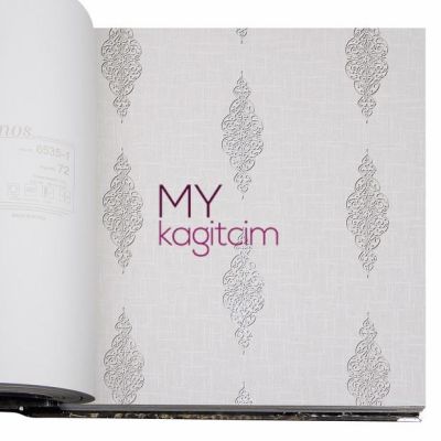 Ufak Damask Çok Açık Bej Vinil Duvar Kağıdı Ainos 6527-2