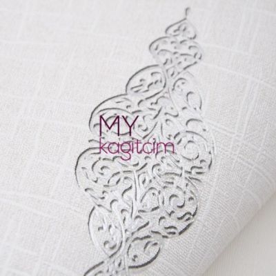 Ufak Damask Çok Açık Bej Vinil Duvar Kağıdı Ainos 6527-2