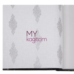 BB Ainos 16,5 m² - Ufak Damask Gri Vinil Duvar Kağıdı Ainos 6527-1