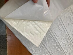 Yapışkanlı Duvar Paneli mfw-100 Beyaz - 5