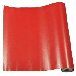 Mykağıtcım Düz Renk Folyolar - Yapışkanlı Folyo 2007 Kırmızı 45 cm x 1 mt
