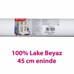 D-C-Fix Düz Renkler - Yapışkanlı Folyo D-C-Fix 200-1273 Lake Parlak Beyaz RAL 9016