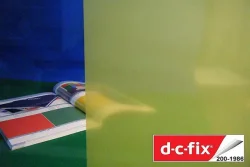 Yapışkanlı Folyo D-C-Fix 200-1986 Transparent Uni Gelb - D-C-Fix Cam Vitray Yapışkanlı