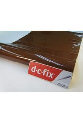 D-C-Fix Düz Renkler - Yapışkanlı Folyo D-C-Fix 200-2818 Braun Parlak RAL 8002