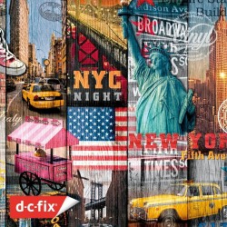 Yapışkanlı Folyo D-C-Fix 200-3234 Manhatten - Thumbnail